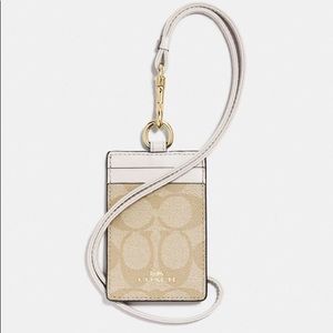 Coach ID Lanyard. NWT.